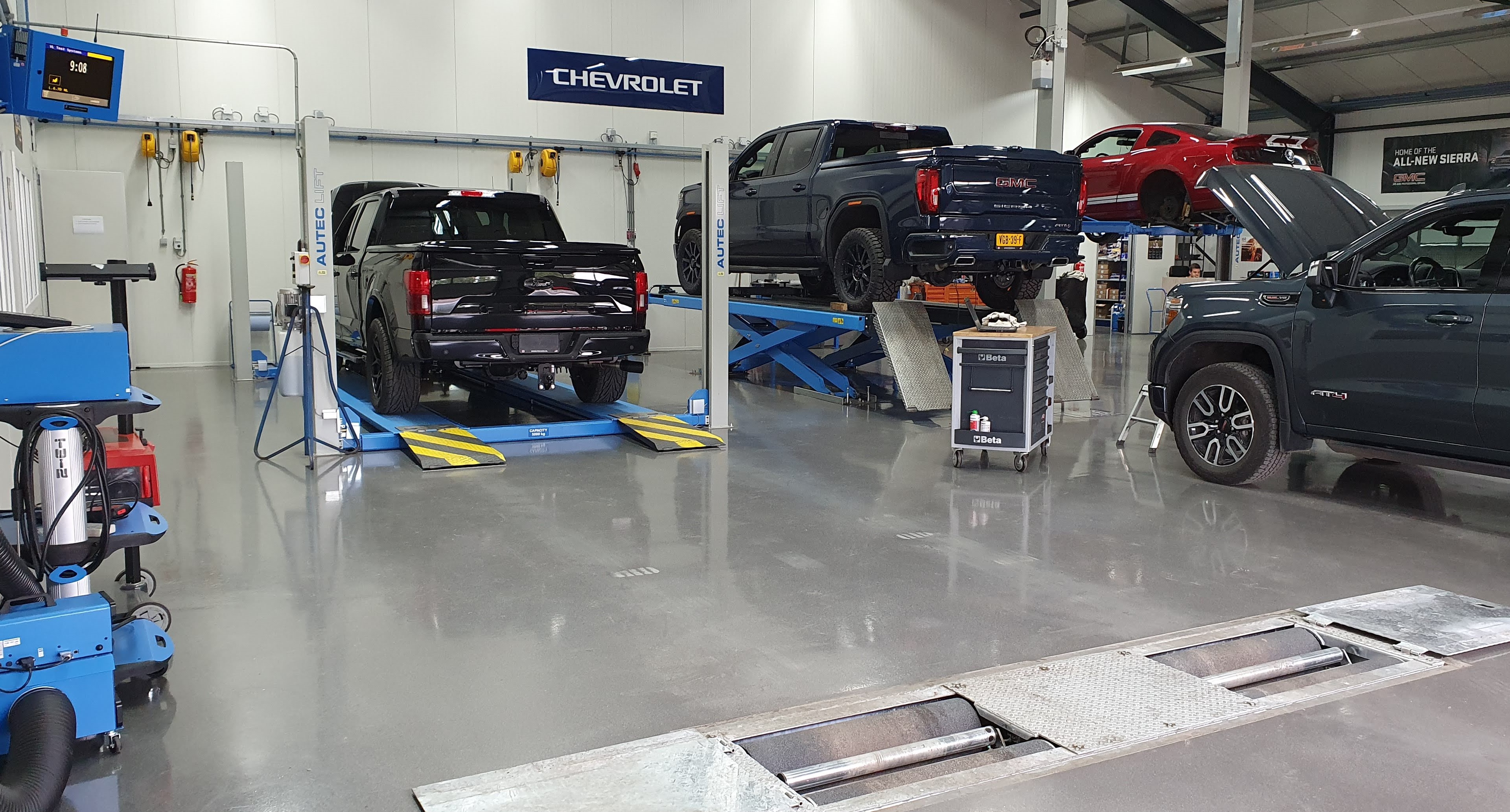 Werkplaats PECARS USA Pick-Up Trucks