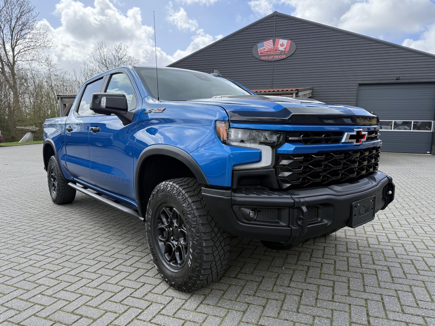 Chevrolet Silverado ZR2 Bison 6.2L V8 Blauw